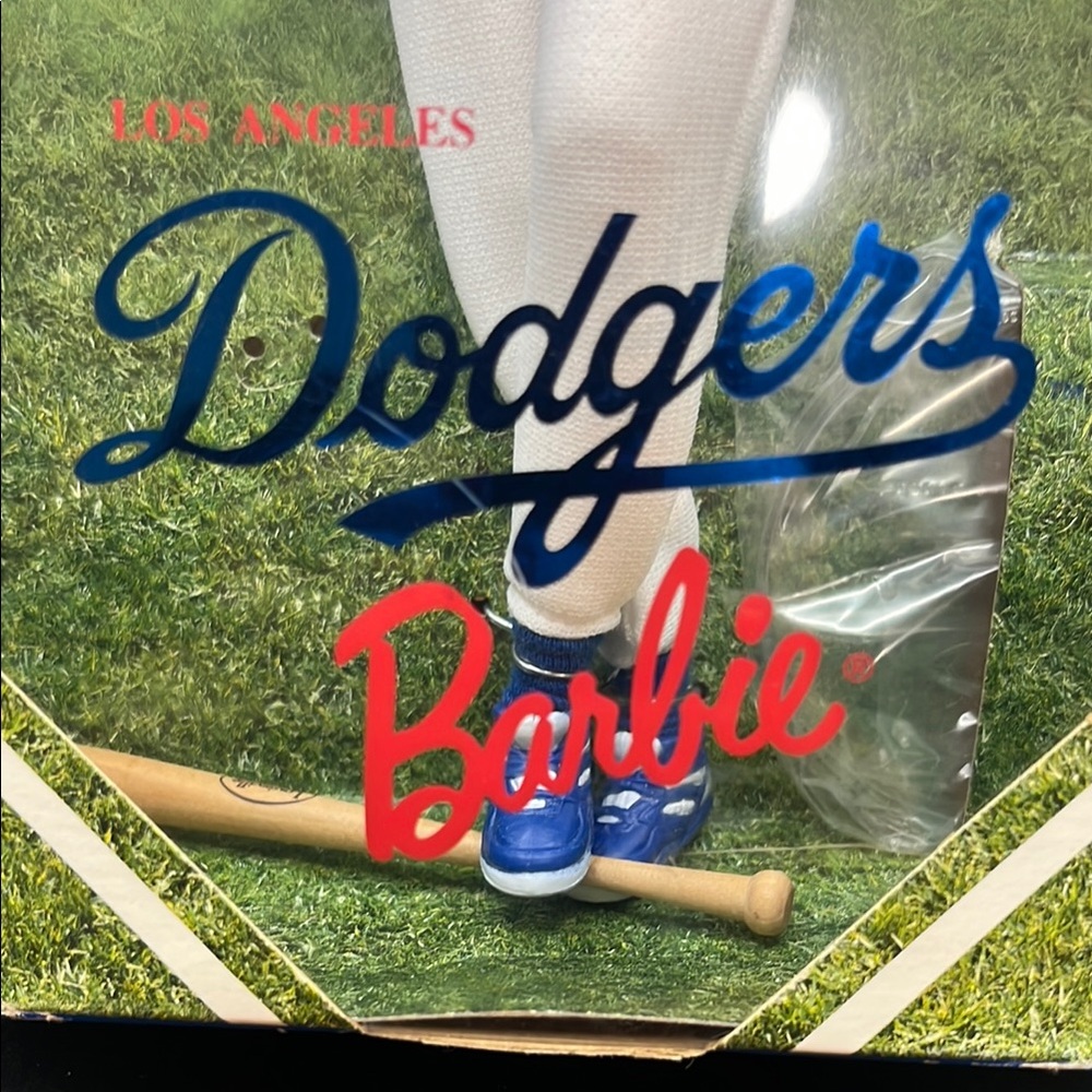 Barbie Dodgers Doll Blue and White Collectible - Picture 2 of 7